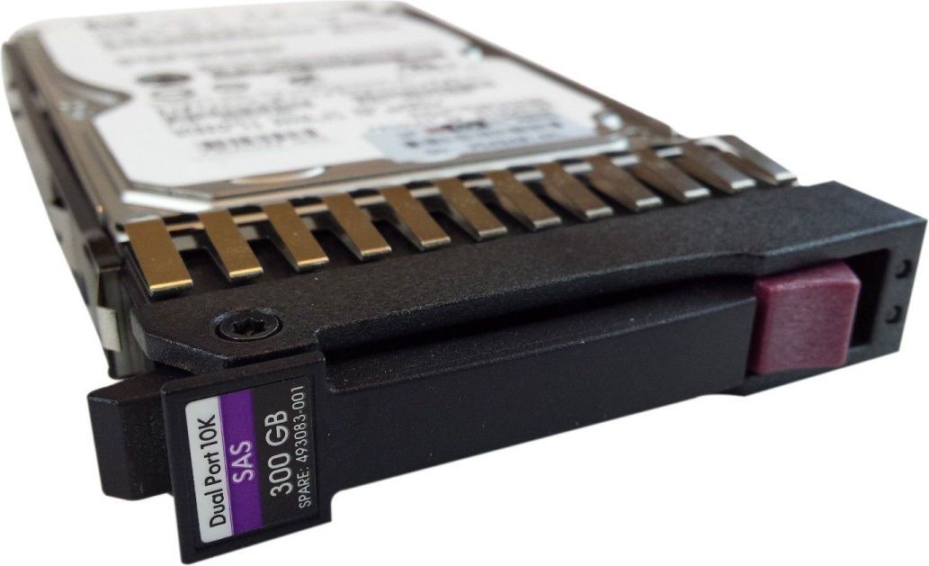 HP dysk twardy 300GB 2,5 10K Dual Port SAS HDD Hot Plug SFF 493083-001