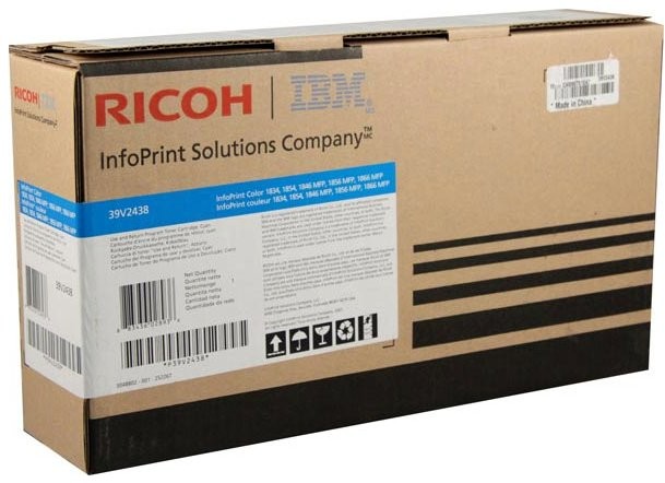 Ricoh Wyprzedaż Oryginał Toner IBM 39V2438 do IBM InfoPrint Color 1834 1846mfp 1854 1856mfp 1866mfp | 6 000 str | cyan 39V2438_wyp