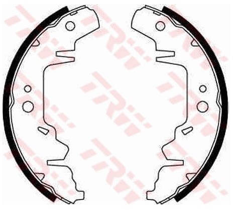TRW Zestaw szczęk hamulcowych GS8643