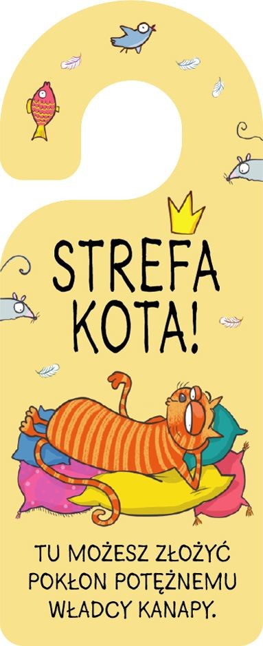 HENRY Zawieszka na klamkę Kot 441634