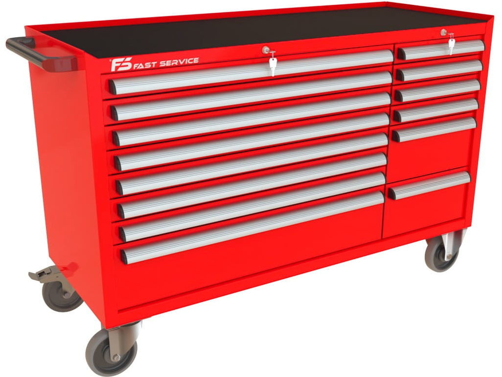 Fastservice Wózek warsztatowy MEGA z 14 szufladami PM-216-17 PM-216-17