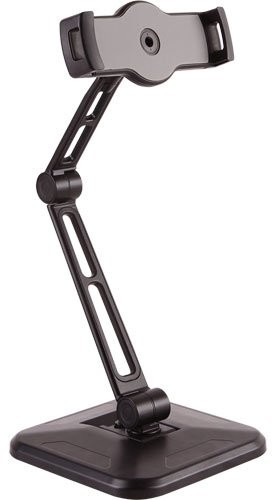 InLine 23154 A tablet uchwyt do montażu na ścianie lub biurku, uniwersalny, do 11,93  32,76 cm (4,7  12,9 cala) czarna 23154A