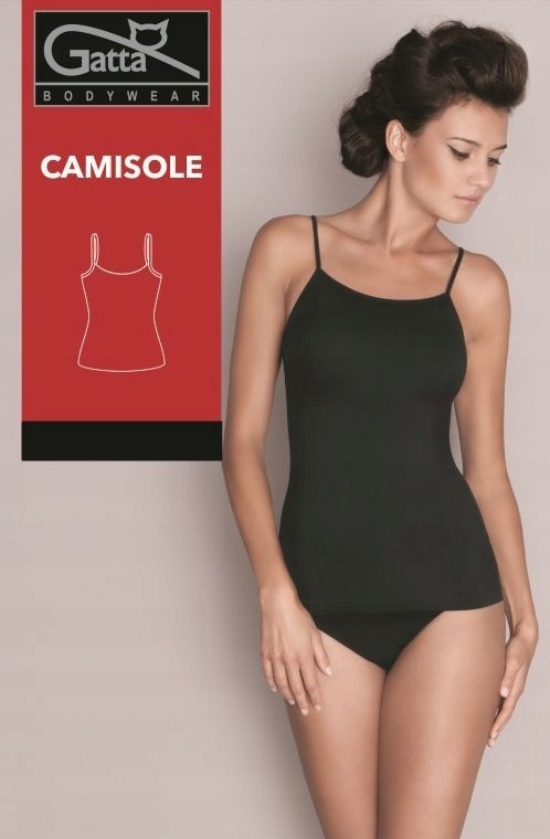 Gatta Koszulka Camisole 60den S/Black