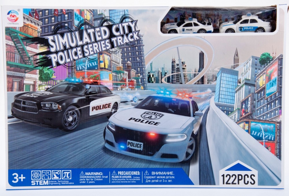 Mega Creative Tor Samochodowy Plus Akcesoria 122 Elementów 460176