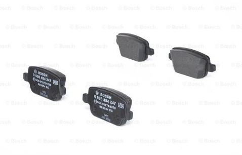 Bosch Zestaw klocków hamulcowych, hamulce tarczowe 0 986 494 247