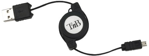 T'nB Premium chbbcar1 do zapalniczki samochodowej, z chowanym kablem, do smartfonów, Micro USB, SC CHBBCAR1