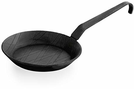 WAS IST WAS WAS 2256 320 patelnia do smażenia/serwowania z uchwytem z haczykiem, średnica 32 cm, wysokość 4 cm 2256 320