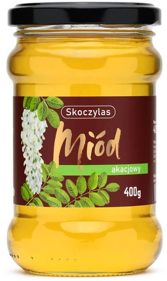 Skoczylas Miód Naturalny Akacjowy 400 g Skoczylas SKO-016