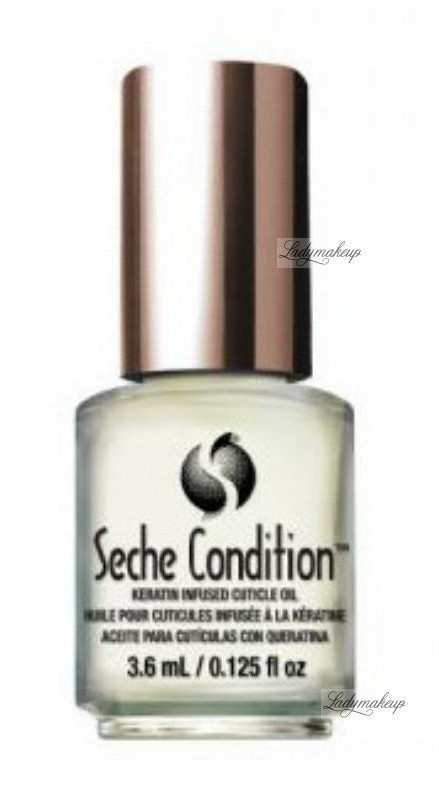 Seche Seche - Condition - Keratin Infused Cuticle Oil - Odżywczy keratynowy olejek do skórek - 3,6 ml SECVOP6M