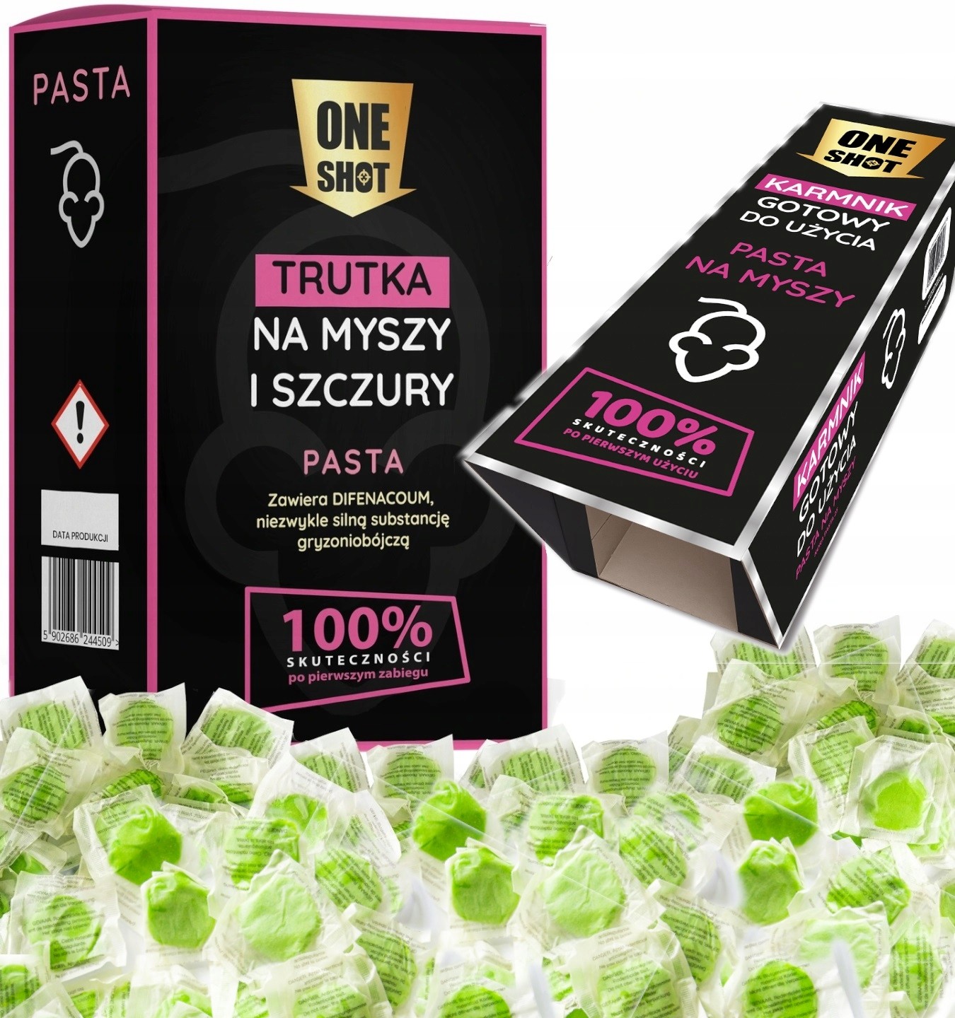 Mumifikująca Trutka Na Szczury I Myszy Pasta 1KG
