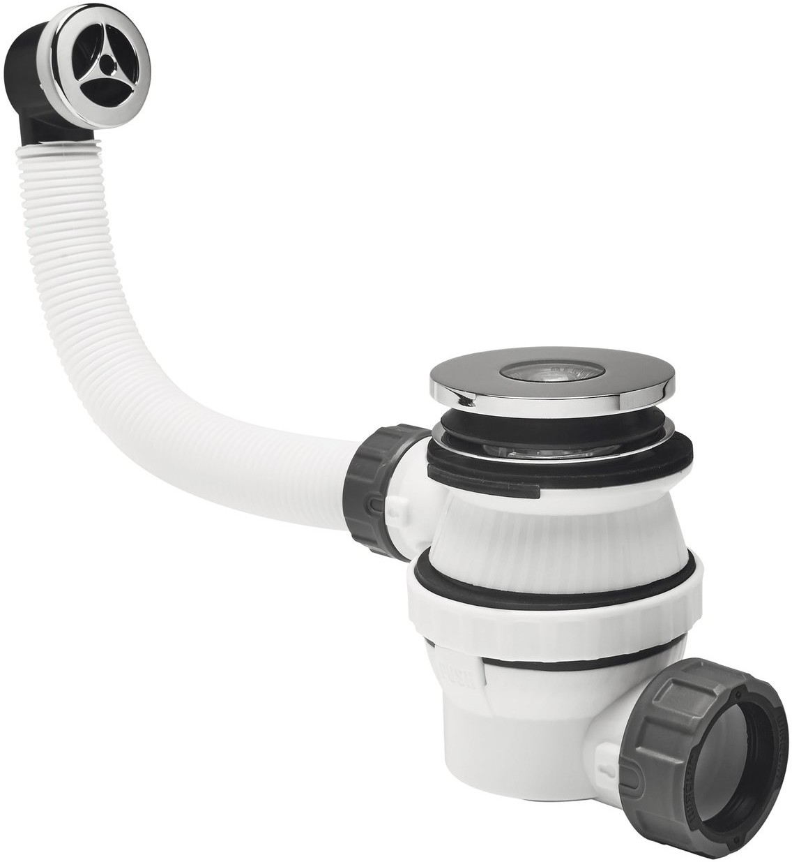 Wirquin Wirquin Syfon umywalkowy XS-Pure Quick-Clac z przelewem