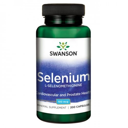 SWANSON Selen SeLECT 100mcg 200kaps -