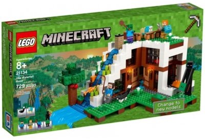 LEGO Minecraft Baza pod wodospadem 21134