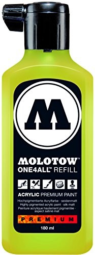 Molotow mołotow one4all Refill 180 ML neonowy żółty 692.220