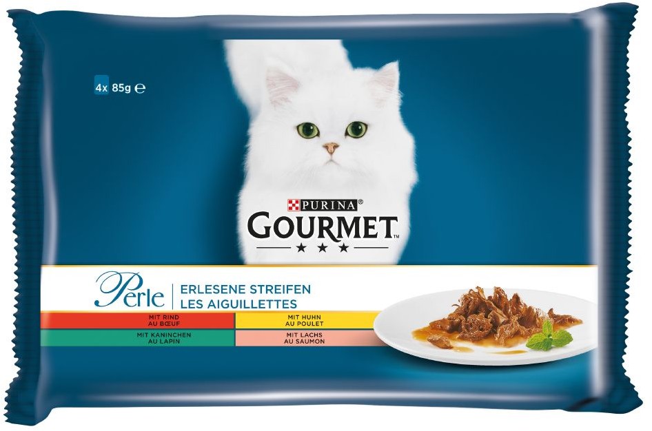 Purina Gourmet 4 x 85 g Indyk tuńczyk kaczka i jagnięcina