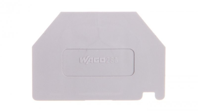Wago Ścianka rozdzielająca szara 280-332 /25szt./ 280-332