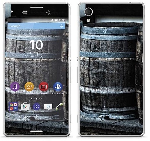 Sony Royal Sticker Royal tatuaż ścienny RS. 108340 samoprzylepny do M4 Aqua z motywem Barrique RS.108340