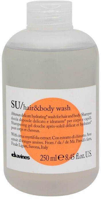 Davines SU hair & body wash - żel do mycia ciała i włosów 250ml