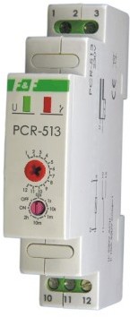 F&F Przekaźnik czasowy jednofunkcyjny PCR-513 UNI 12-264V AC/DC PCR513UNI