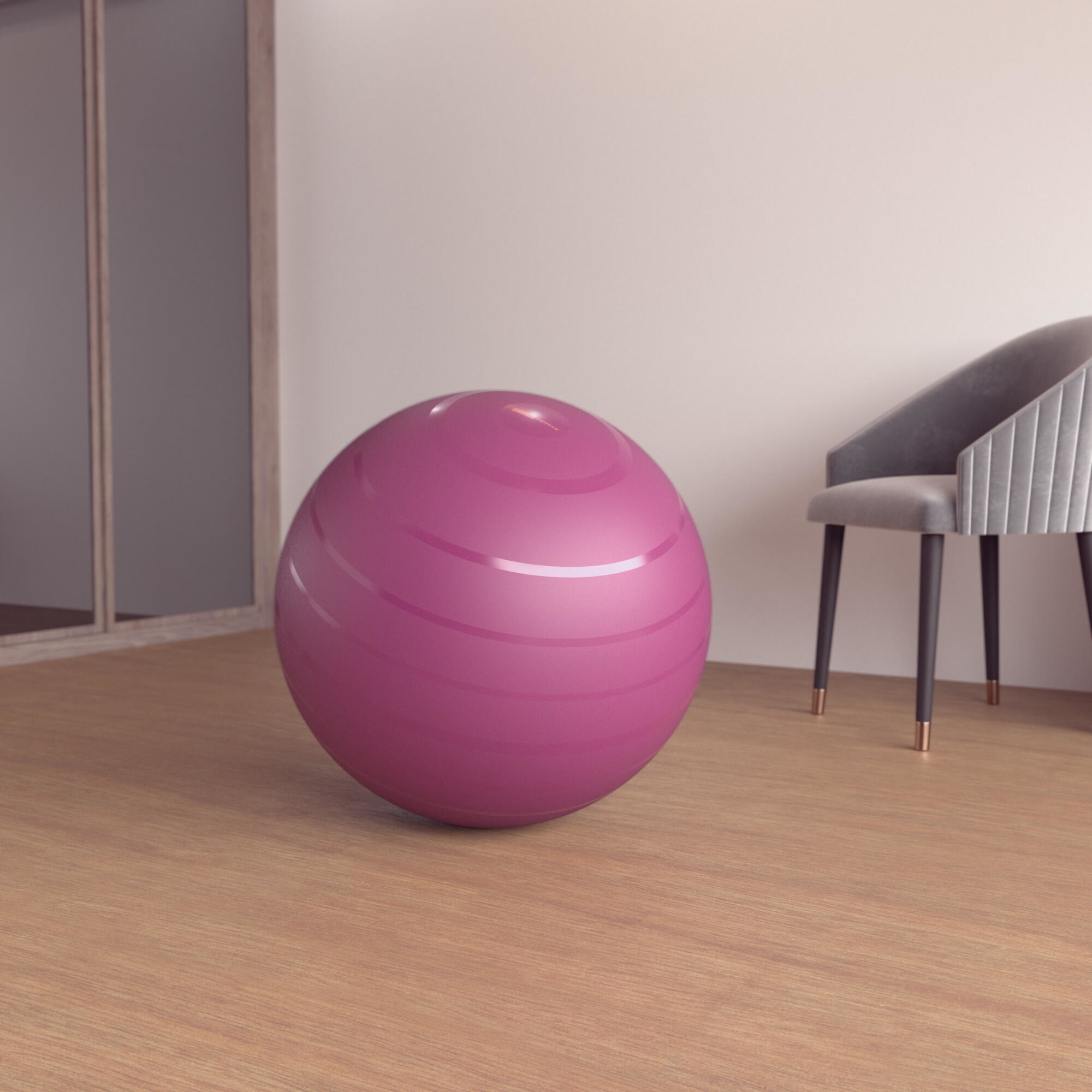 DOMYOS Piłka fitness 65 cm unisex