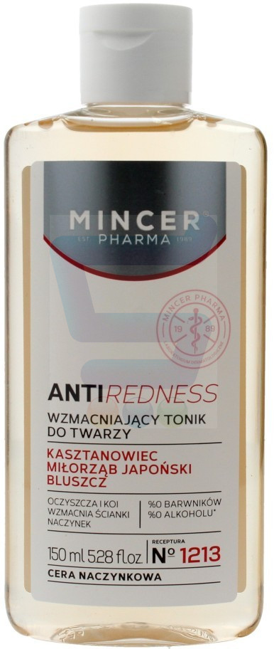 Mincer Pharma Anti Redness Wzmacniający tonik do twarzy nr 1213 150 ml