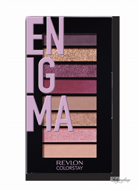 Revlon LOOKS BOOK PALETTE - Mini paleta cieni do powiek - 920 ENIGMA