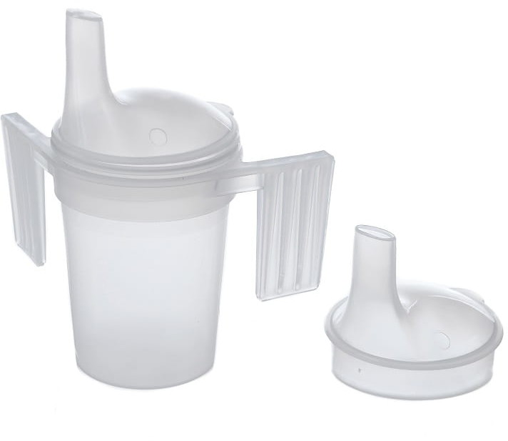 Reha Fund Kubek do picia z dwoma uchwytami i dwoma przykrywkami 200 ml RF-895 RF_895