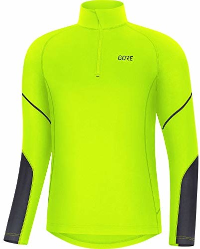 Gore Wear GORE WEAR męska koszulka z długim rękawem, Multisport, M, neonowa żółta/czarna 100530089904