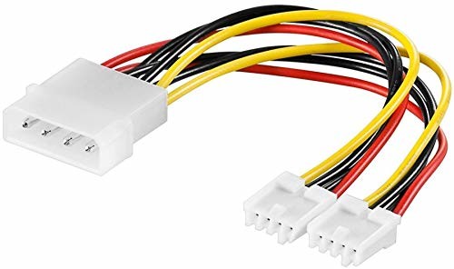 PremiumCord Premium Cord kabel zasilający wewnętrzny dysk twardy, FDD 5,25