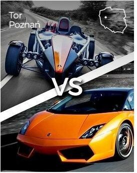 Jazda Lamborghini Gallardo vs Ariel Atom  Tor Poznań P0006422