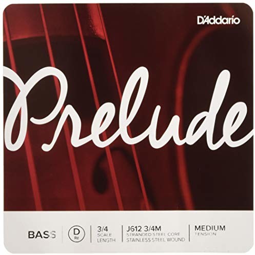 DAddario J612-3/4M Stainless Steel Prelude kontrabass pojedyncza struna 