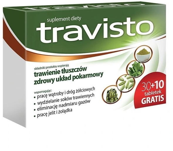 Aflofarm Travisto x30 tabletek + 10 tabletek GRATIS