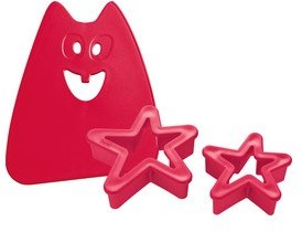 Koziol Zestaw prezentowy szpatułka i foremki do ciastek 0827833
