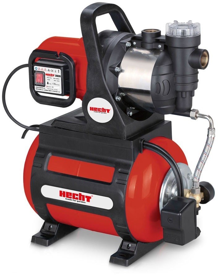 Hecht 3331 POMPA DO WODY HYDROFOROWA HYDROFOR OGRODOWA DO NAWADNIANIA 1100W 4600 l/h3331 POMPA HYDROFOROWA DO WODY