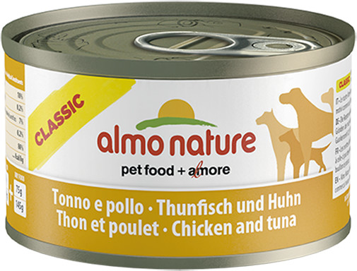 Almo Nature Classic Dog Tuna and chicken tuńczyk i kurczak) puszka 95g