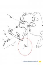 NEW HOLLAND CASE Przełącznik świateł CASE CNH 86989957 - 86983776 86989957