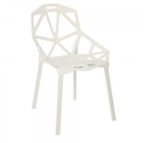 D2.Design Krzesło Gap PP białe Simplet 175152