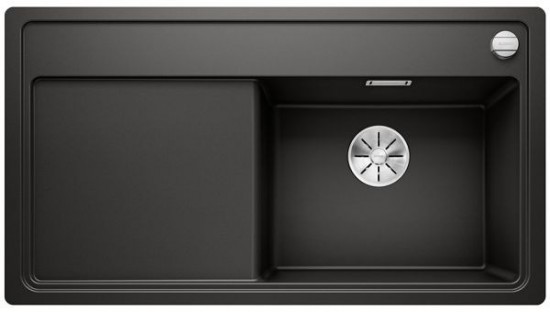 Blanco Zenar 5 S-F Silgranit PuraDur Czarny 526049