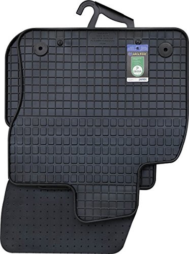 PETEX Dywaniki gumowe New VW Tiguan 5 N od 2016 wycieraczki oryginalna jakość R-Line 4 elementy, kolor czarny