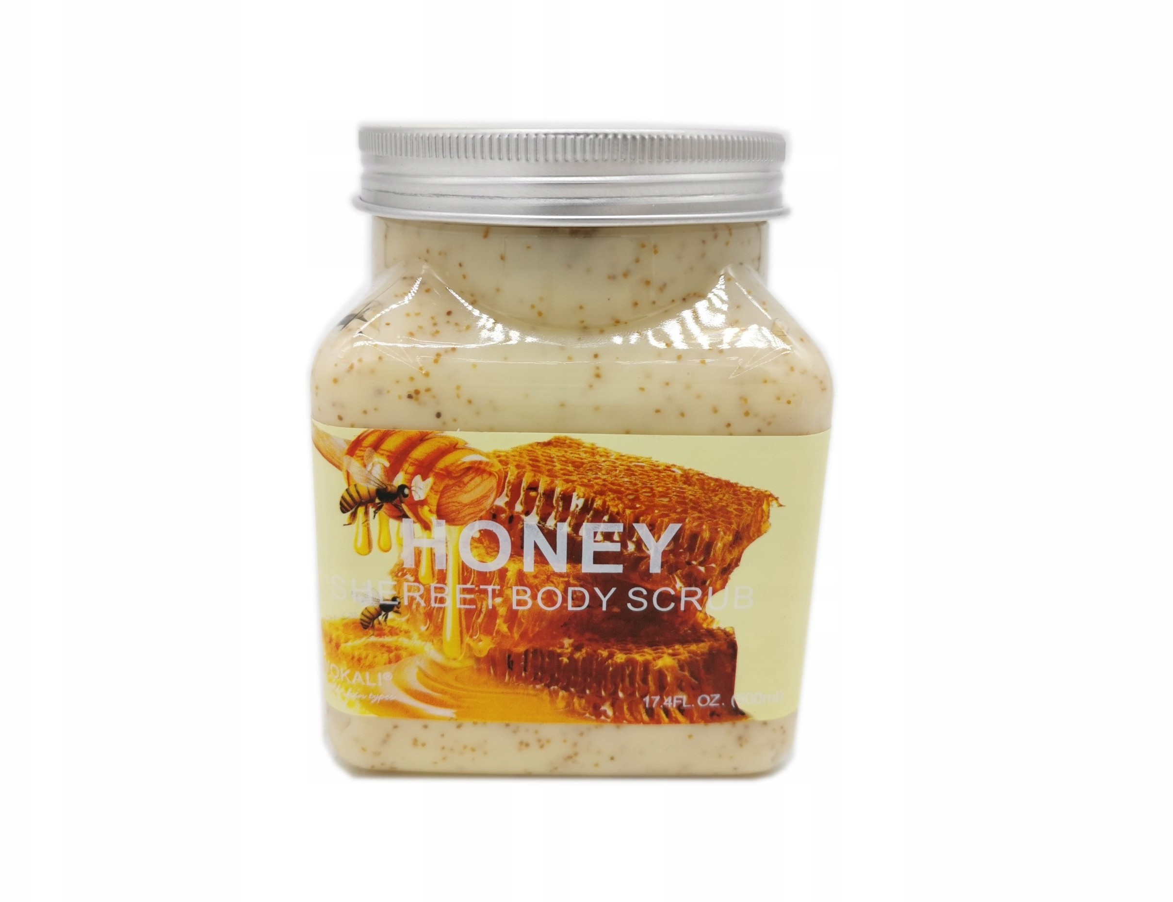 Miodowy peeling do ciała z sorbetem Wokali, 500ml