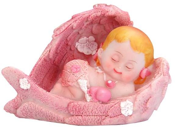 Figurka Dziewczynka Aniołek, 6,5cm, 1szt. DF11D