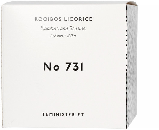 Teministeriet Teministeriet 731 Rooibos Licorice Herbata Sypana 100g Opakowanie Uzupełniające TM-KB-BOX-731