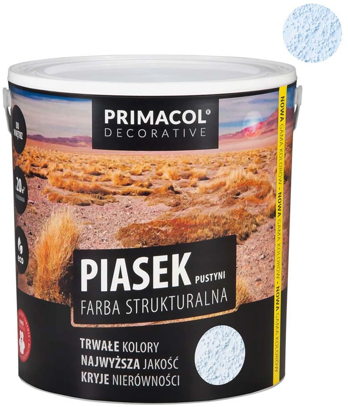 Primacol Farba piasek pustyni popielaty 5l