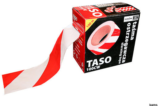 Reis TASO100CW - TAŚMA OSTRZEGAWCZA 100m