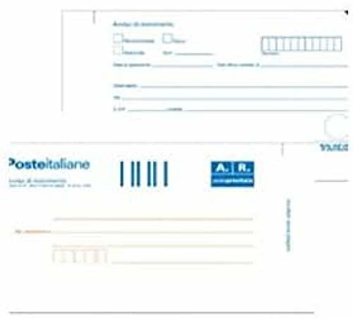 EdiPro Blok pocztówki zalecany zwrot edypro 100 szt. 10 x 20 cm ze zdejmowaną naklejką [e0622/1] E0622/1