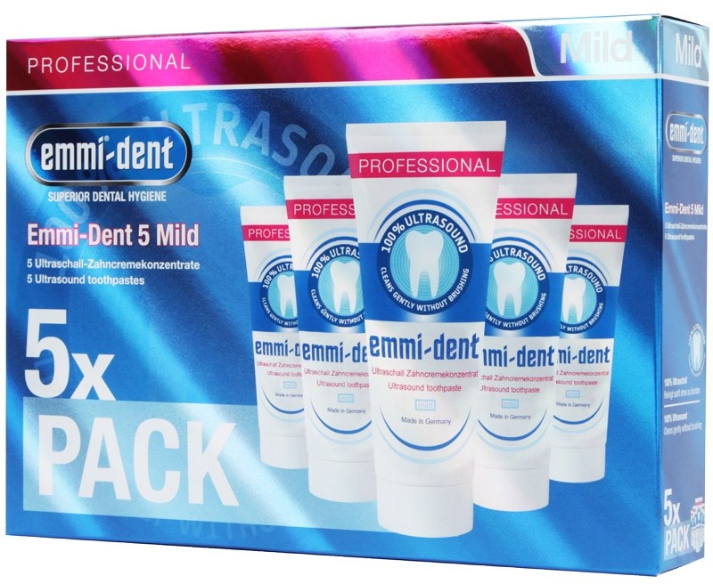 EMAG Pasta do zębów Emmi-dent Fresh - 5-pak