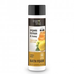 Organic Shop Shop naturalny wygładzający płyn do kąpieli Cytryna&Miód 280ml