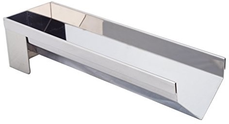DE BUYER 3204.30 ochronna od deszczu woda kolekcjonerów, auseinandernehmbar, zdejmowane elementy, 6,5 cm; 30 x 8 cm 32043