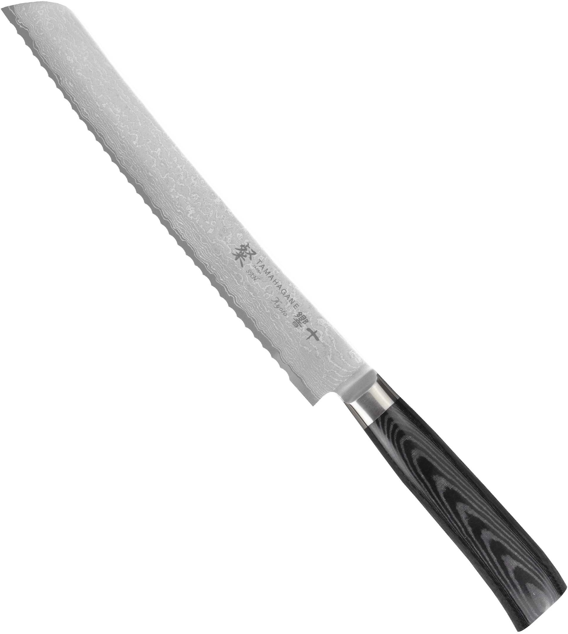 Tamahagane Hiendkitchen Kyoto VG-5 Nóż do pieczywa 23cm SNK-1118