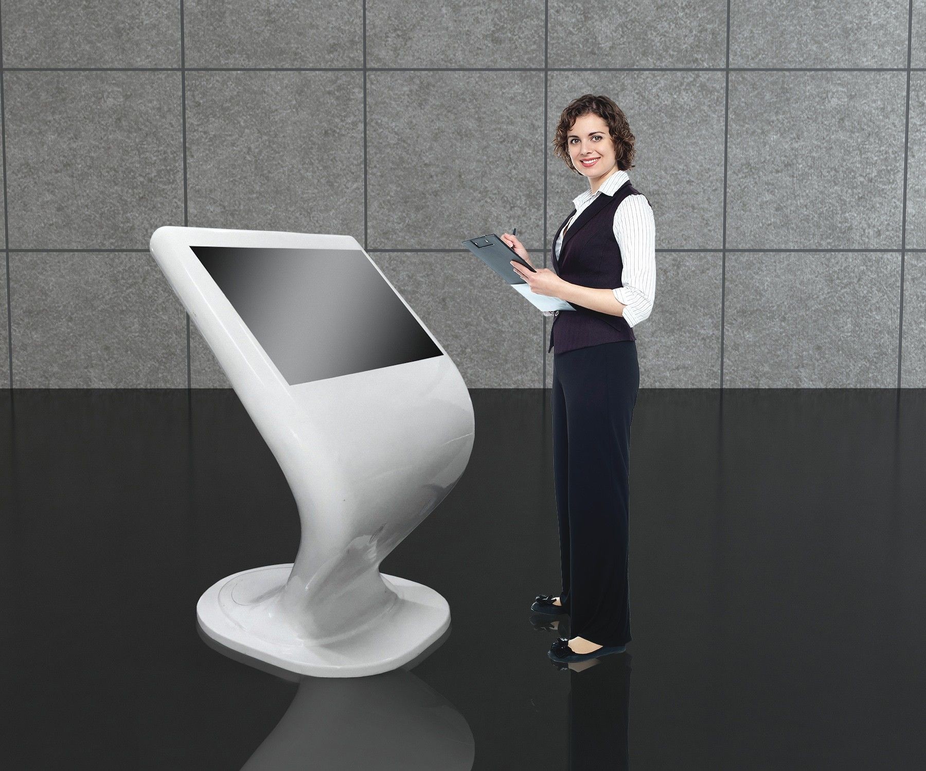 Wave42 - Stand interaktywny - infokiosk - Obudowa 42